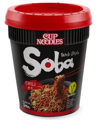 J18274 Makar.inst.Chilli Soba Cup Wok Style 92g Nissin